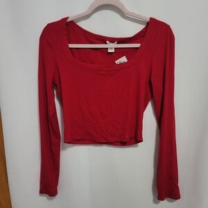 Bozzolo Long Sleeve Crop Top